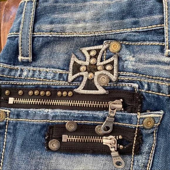 Robin’s Jeans Sz 27 - Picture 2 of 16